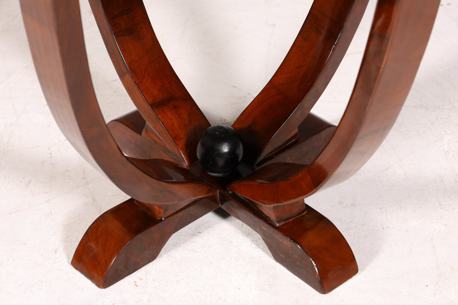 Wunderschöner Art Deco Design Tisch Luxus Couchtisch Beistelltisch Ablagetisch Holz Tisch