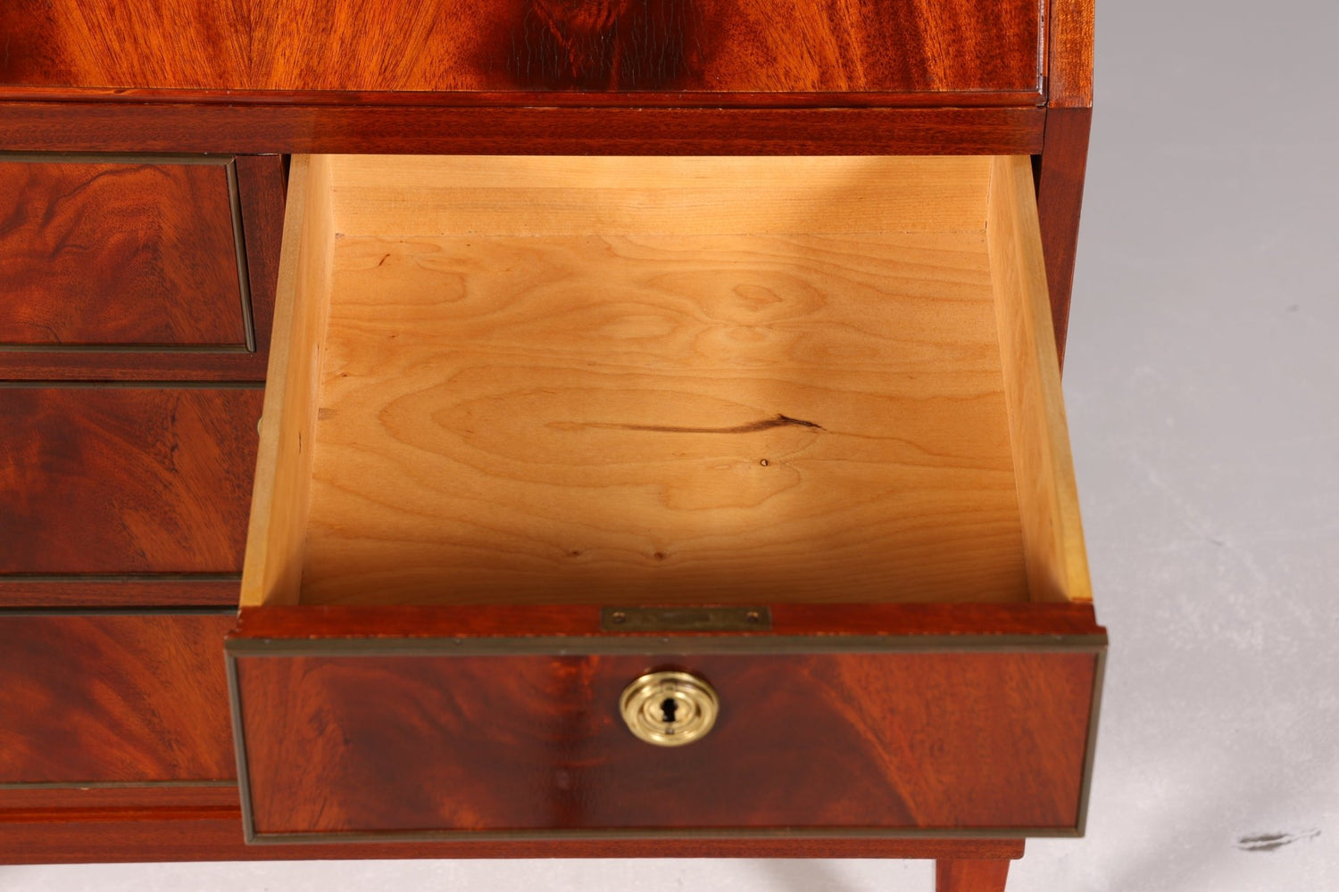 Wunderschöner Sekretär im Louis Seize Stil Büro Kommode Empire Englisch Schreibkommode Schreibtisch