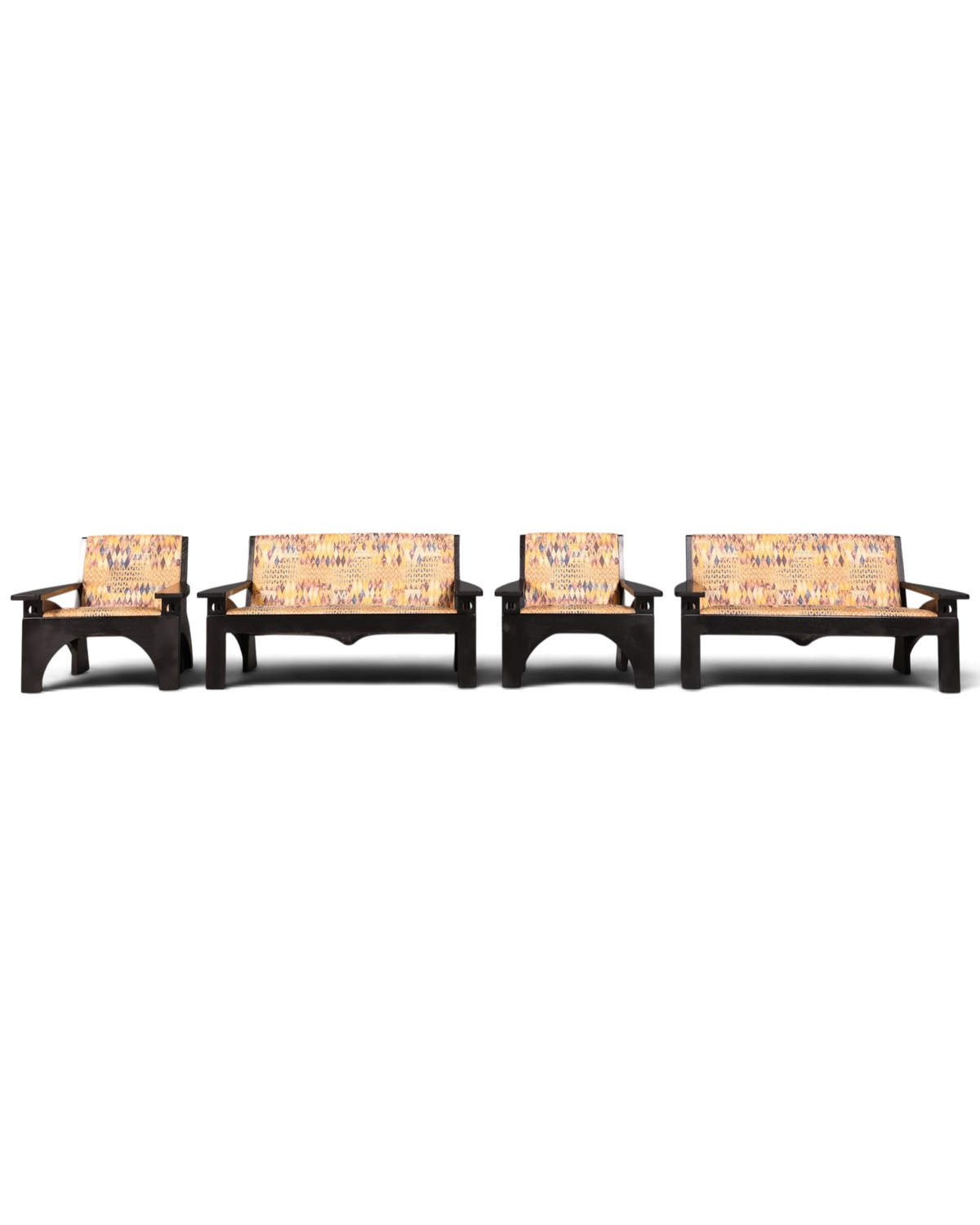 Wunderschönes Cassina Hill House Couch Design Italienisch Sofa by Charles Rennie Mackintosh 1980er Jahre 2 von 2