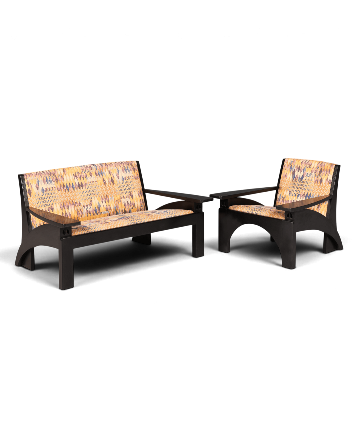 Wunderschönes Cassina Hill House Couch Design Italienisch Sofa by Charles Rennie Mackintosh 1980er Jahre 2 von 2